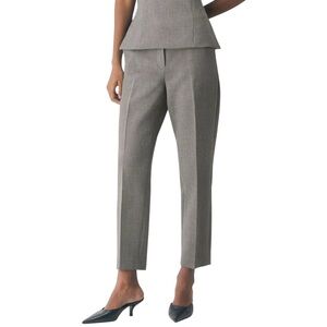 Aritzia Babaton Markova Pant Grey (Re)ssential Slim Fit Trousers Sz 16 NWOT